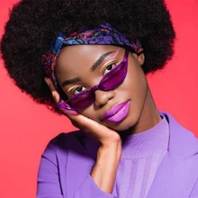 

Afro Headband Wig Short Kinky Curly Wigs for Black Women Natural Black Glueless Wig with Headbands Free Attached Daily Use