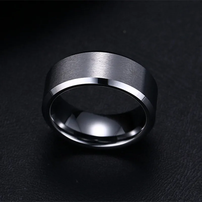 Stainless steel ring finger ring adjustable rings men women jewelry ring