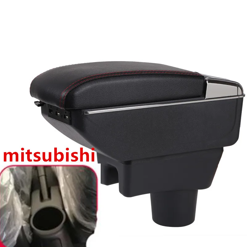 

For mitsubishi Attrage Mirage armrest car Centre Console Storage Box products interior Armrest Storage accessories parts