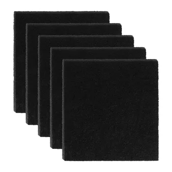 

POPETPOP 8PCS Black Carbon Filters Cat Litter Boxes Filters Replacement Filters for Cat Litter Boxes Odor Control A50