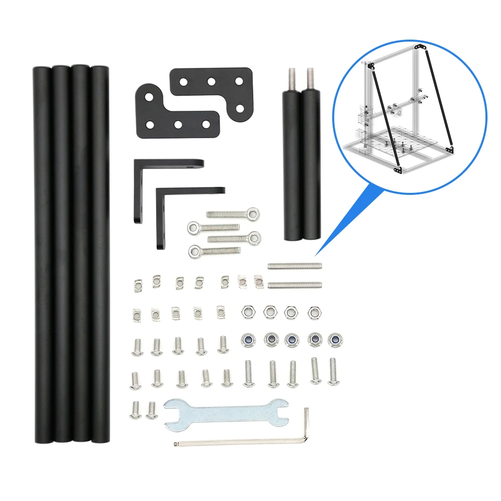 Детали для 3D-принтера опорный стержень Creality 3D CR-10/CR-10S S4/CR-10 S5 Alfawise U10/U20 TEVO Tornado Anet E12 |