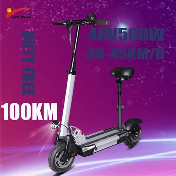 

48V500W Electric Scooter Adults 45km/h 10Inch E Scooter With Lithium Battery 48V26AH E Bike Folding Patinete Electrico Adulto