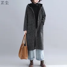 Винтажные полосатые женские зимние куртки платье с открытыми плечами большой размер утепленное бархатное пальто кардиган ветровка Cortaviento Mujer 4XL 5XL