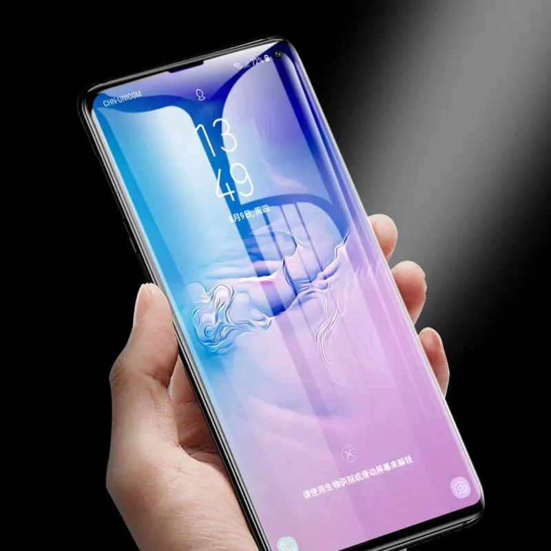 УФ закаленное стекло для samsung Galaxy Note 10 Plus Pro Nano защита для жидкокристаллического экрана полное покрытие стекло для samsung S10 S9 S8 Plus