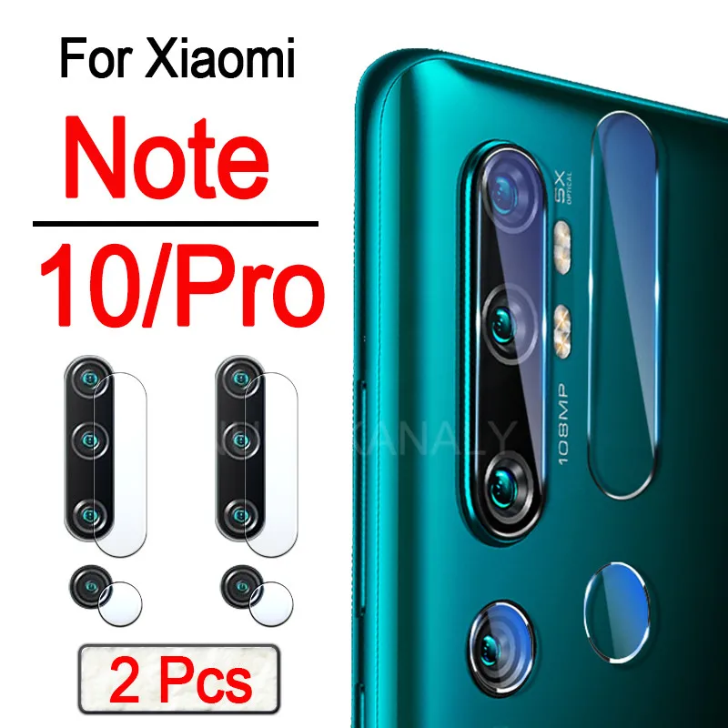 Закаленное стекло для объектива задней камеры Xiaomi Redmi Note 9 Pro Max 9s 8 8T 7 Mi 10 A3 Защитная
