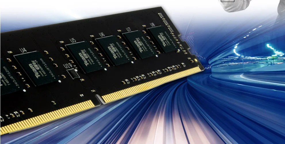 Hd6e7c620630049cb8fb498b646b41899f MEMOIRE UDIMM DDR4 08GO 3200MHZ CL22 TEAMGROUP ELITE