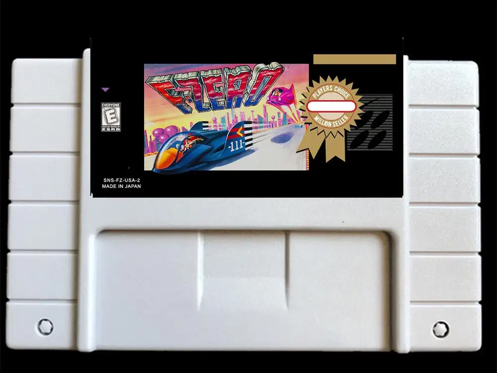 F-zeroUSA-NTSC Версия 46 контактов Видеоигры карта NTSC Версия для ретро видеоигр Консоль