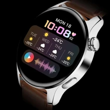 2021 nowy dla HUAWEI inteligentny zegarek mężczyźni wodoodporny Sport Fitness Tracker wyświetlacz pogody połączenie Bluetooth Smartwatch dla androida IOS tanie i dobre opinie CHUYONG CN (pochodzenie) Na nadgarstek Zgodna ze wszystkimi 128 MB Krokomierz Rejestrator aktywności fizycznej Rejestrator snu