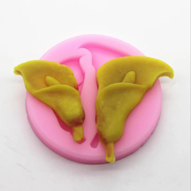 

Lily Petal Design Silicone Mold Fondant Mold Chocolate Sugar Art Displays Cake Tools Cake Decorating Tools