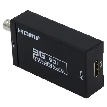 

2019 Support HD-SDI / 3G-SDI Signals 1080P High Definition Connector Adapter 1080P SDI To HDMI Converter