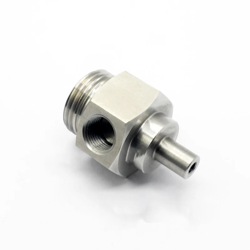waterjet head spare parts abrasive valve Connect Pipe nut 520001263 for Dardi water jet cutting machine | Инструменты