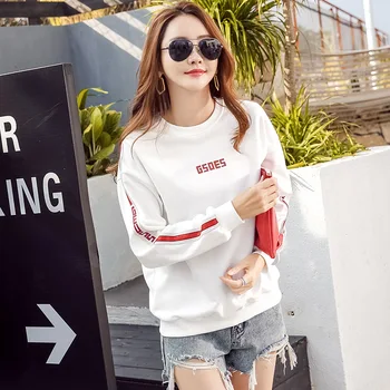

Women 2020 New Spring Dongdaemun Women's Printing Loose Korean Version of The Pullover Ladies
