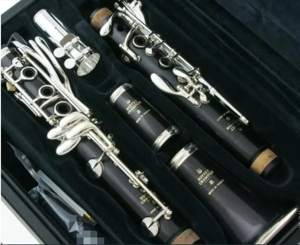 Buffet Clarinete Crampon R13 Bb ABS material 17 Keys B flat Nickel Key Silver Plated Clarinet