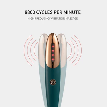 

Electric Eye Massager, EMS Light Ion Vibration Facial Massage, Anti-Aging, Wrinkle Removal, Eye Bags and Dark Circles, Skin Care