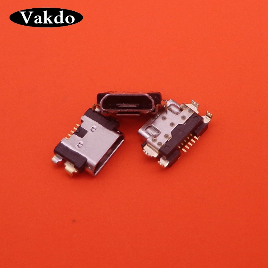 100x порт зарядки Micro USB Зарядное устройство разъем док-станция для зарядки разъем 5-контактный разъем Замена Ремонт для zte B2015 наивысшего качества