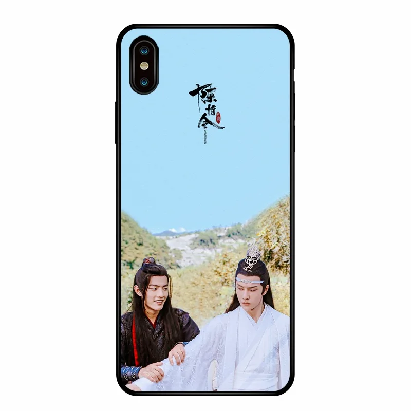 Wei WuXian Lan WangJi CHEN QING LING матовый чехол для телефона Xiao Zhan Wang Yibo противоударный защитный чехол для телефона
