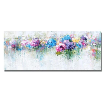 

100% Handpainted Oil Painting on Canvas new Handmade knife flower oil Painting Wall Art picture home decoration For Living Room
