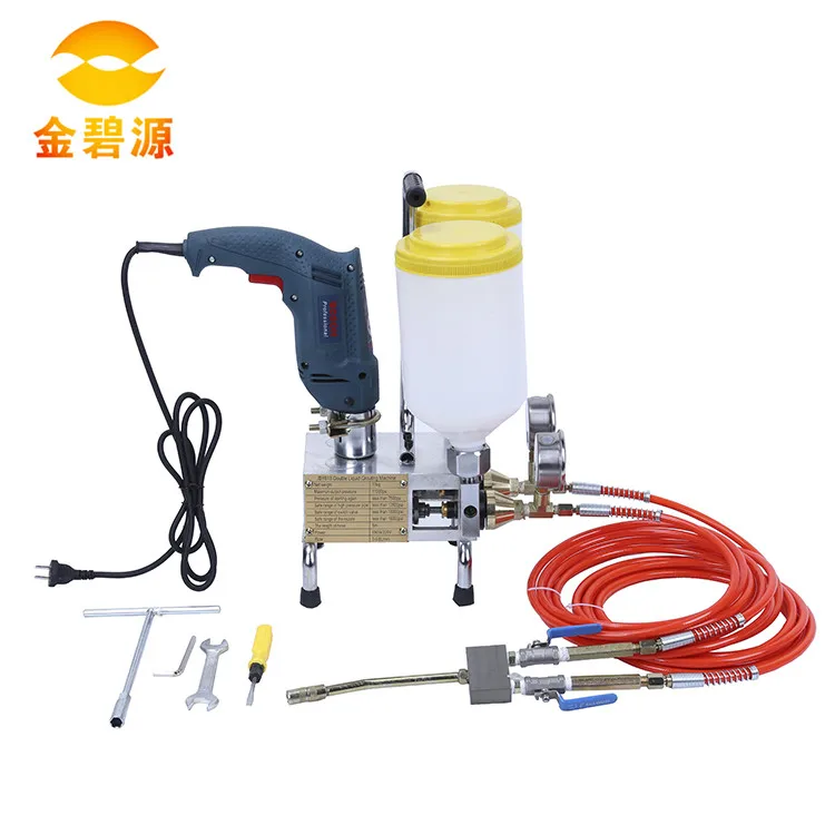 US $250.00 injection pu machine with epoxy resin injection pump for crack repair