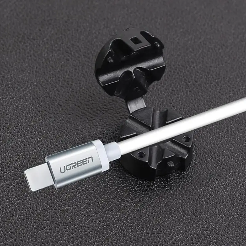 Магнитный Кабельный органайзер из углеродного волокна, usb-кабель для передачи данных, настольный держатель для кабеля, намотка для автомобиля, дома, USB зарядное устройство, держатель кабеля
