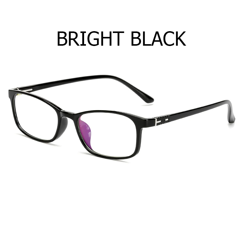 C1 bright black MVBBFJR модные очки для мужчин для женщин рамка TR90 винтажные очки в ретро-стиле для от близорукости, по рецепту модные очки брендовый дизайнер - Цвет оправы: C1 bright black