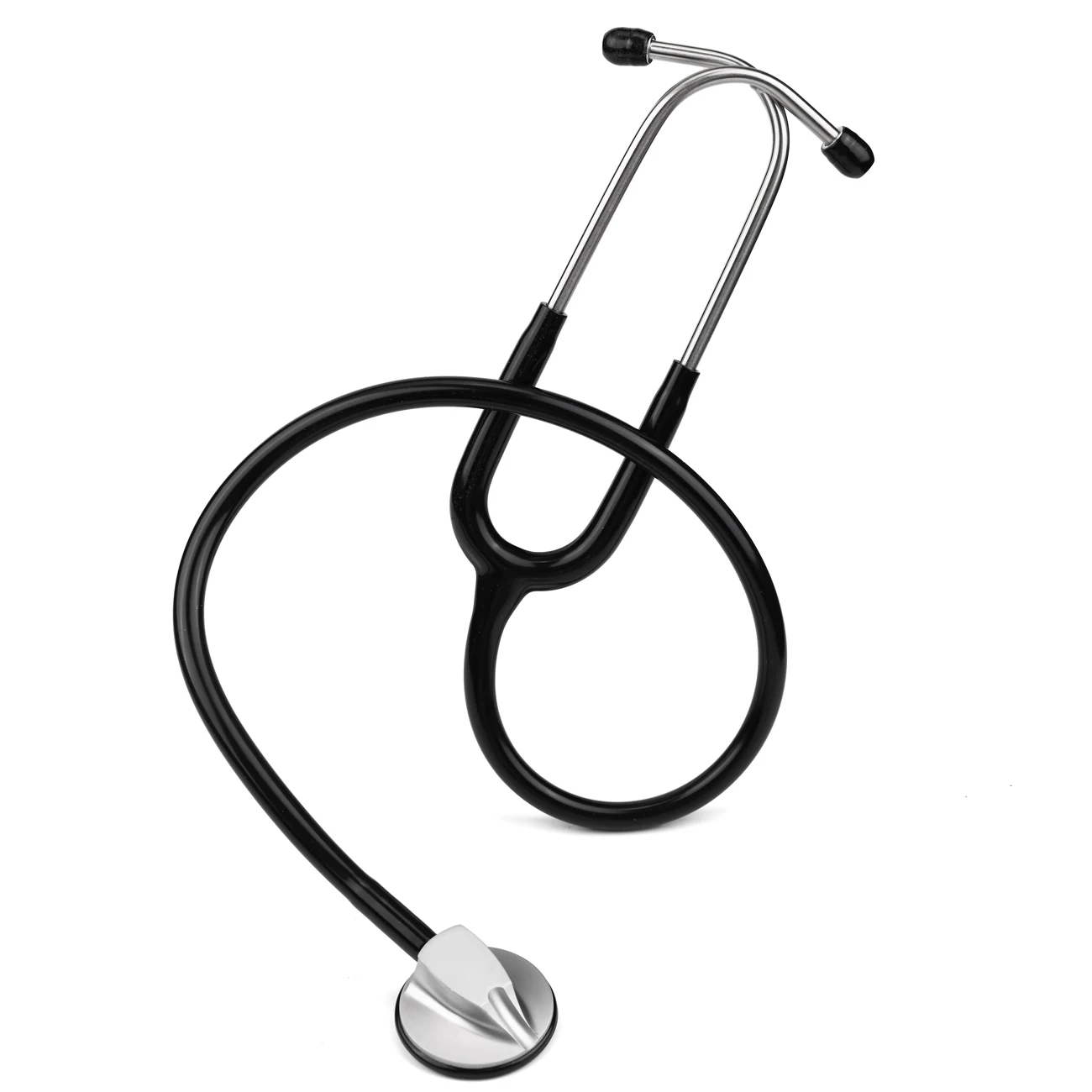 Доктор стетоскоп профессиональный стетоскоп медицинская кардиологическая стетоскоп медсестра Студенческая устройство медицинского оборудования - Цвет: Black