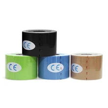 Кинезиологическая лента для бега по колено Защитная муфта для мышц ножницы Спортивное восстановление эластичный клейкий бинт стикер тренажерный зал фитнес