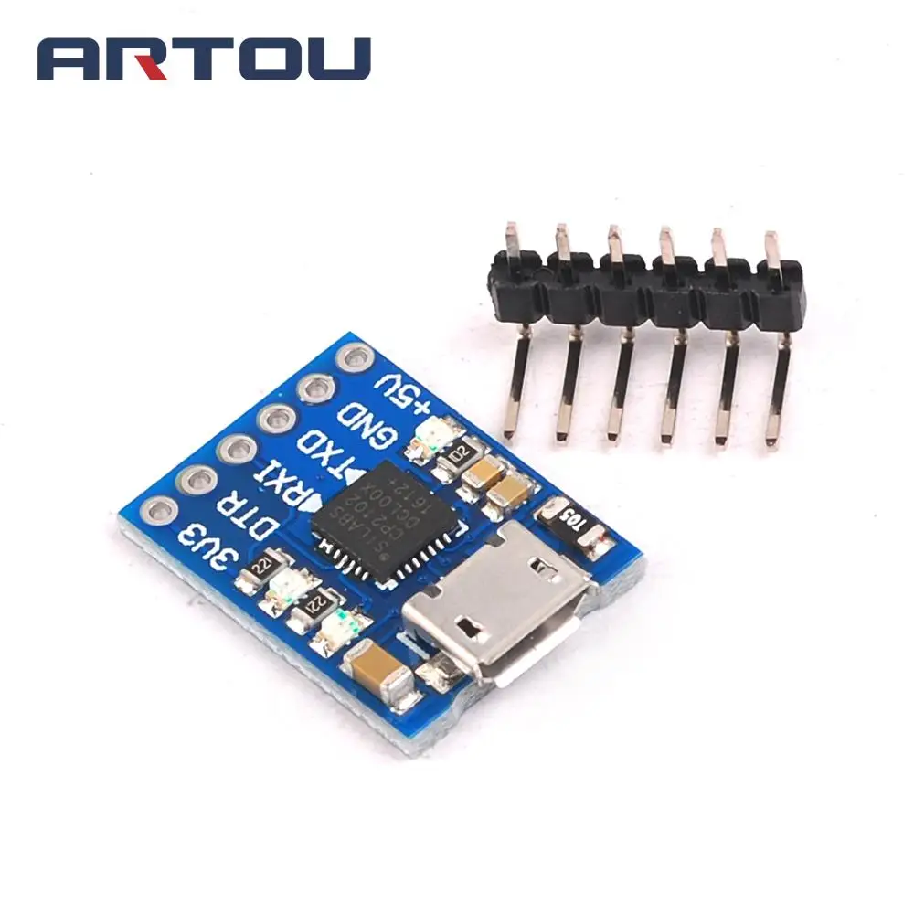 CP2102 микро USB к UART TTL модуль 6Pin серийный преобразователь STC Замена FT232 новый для
