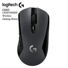 Беспроводная bluetooth мышь с двойным подключением, мышь LIGHTSPEED Gaming mouse Hero 12000 точек/дюйм для мыши геймера overwatch ноутбука