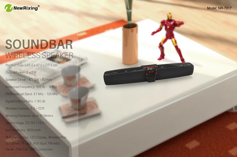 Bluetooth Динамики soundbar проводной и беспроводной Bluetooth динамик домашний кинотеатр тв Саундбар сабвуфер с пультом дистанционного управления