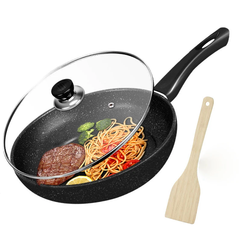 

Pan Non-stick Cooker Stone No Smoke Pancake Pan Frying Pan Household Induction Cooker Universal Omelette Pot Kitchen Pot