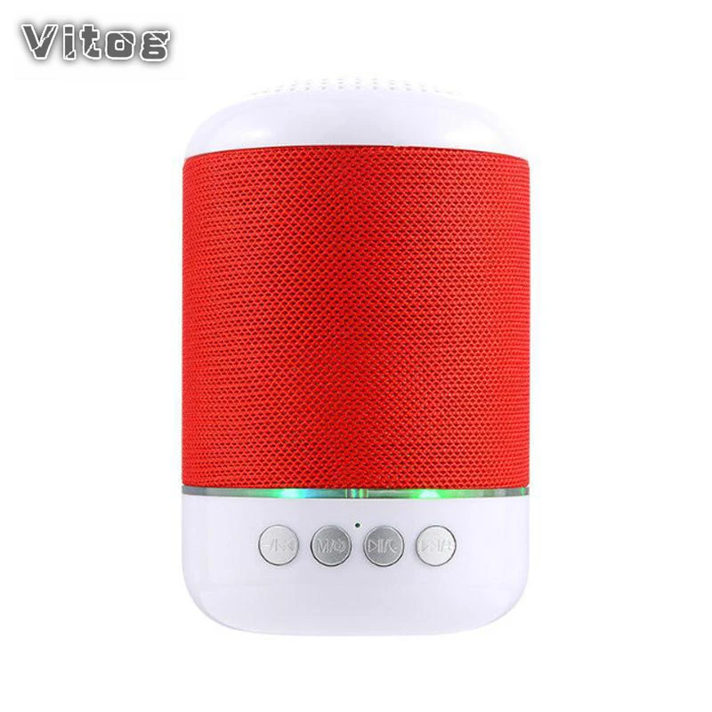 

VITOG TG115 Wireless Bluetooth Speaker Portable Stereo Sound Subwoofer TF Card FM Radio AUX MP3 Music