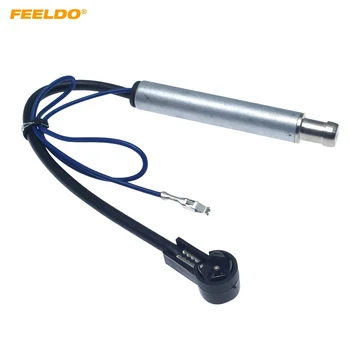 

FEELDO Car Radio Stereo Antenna Aerial Converts ISO Female To ISO Male Connector Adapter With Amplifier #FD2964