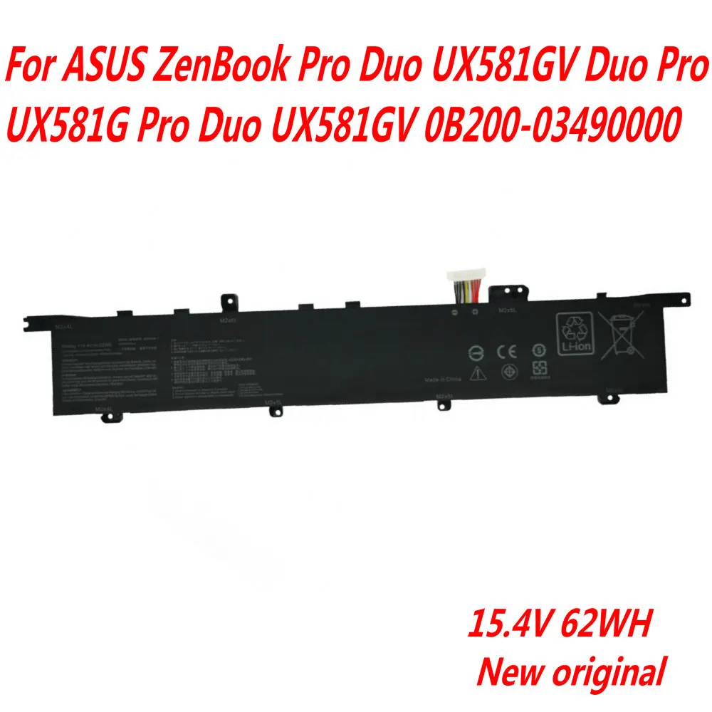 Batteria Per Laptop C42N1846-1 Di Alta Qualità Per Asus Zenbook Pro Duo Ux581Gv Duo Pro Ux581G Pro Duo Ux581Gv 0B200-03490000