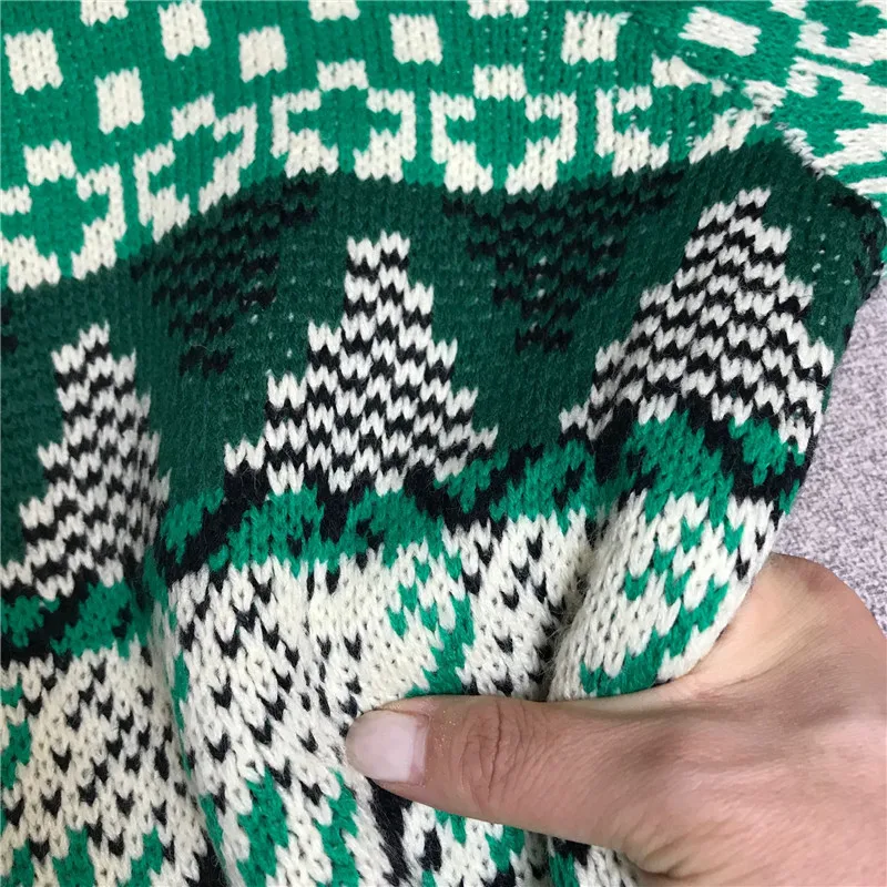 pull femme Рождественские свитера для женщин с длинным рукавом Осень Зима принт вязаный женский пуловер шикарный топ Джемпер Джерси mujer