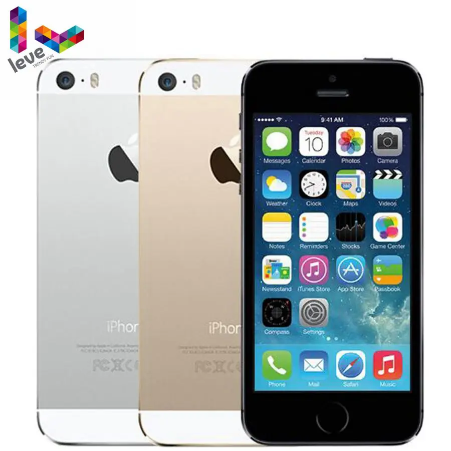 Разблокированный б/у Смартфон Apple iPhone телефон с экраном 4 0 дюйма 4G LTE 16 ГБ/32 ГБ/64 Гб
