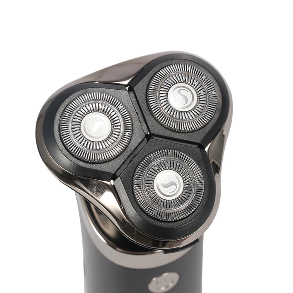 Kemei 6185 100-240 в 3D электробритва мужской станок для бритья Триммер для носа борода бритва водонепроницаемый перезаряжаемый