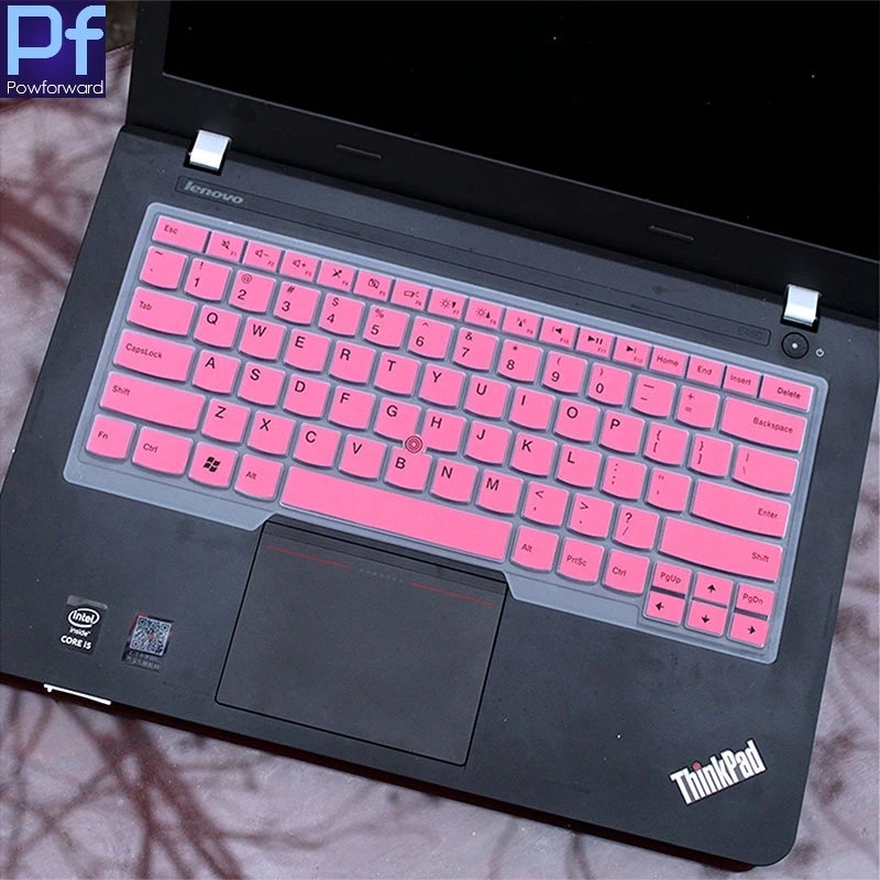 pink Силиконовая клавиатура защитная крышка для lenovo Thinkpad p1 X1 Экстрим L460 L470 T460 T460p T460s T470 T470p T470s T480 T480S - Цвет: pink