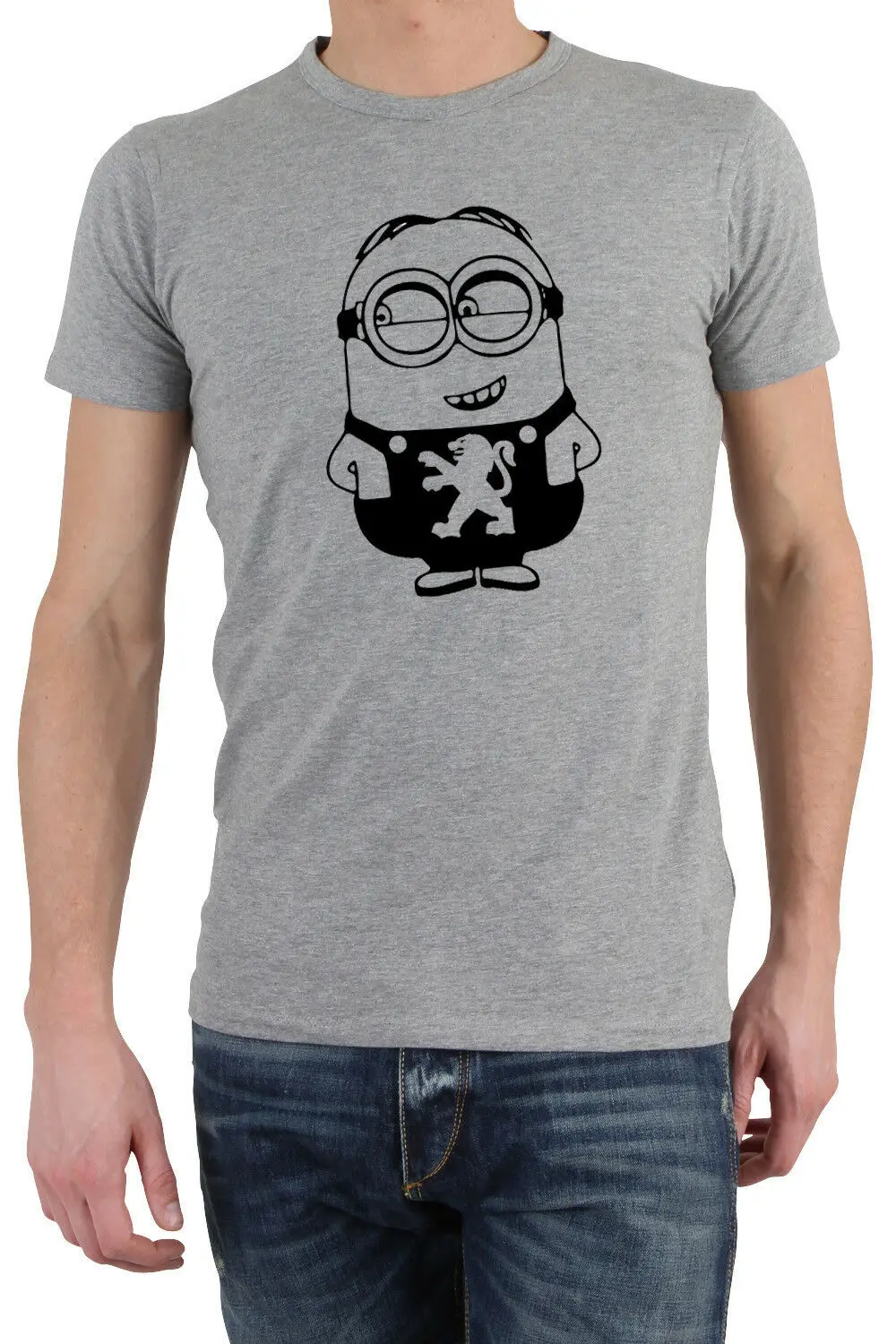 

FUNNY PEUGEOT MINION T-SHIRT GREAT GIFT PRESENT IDEA FOR PEUGEOT OWNERS