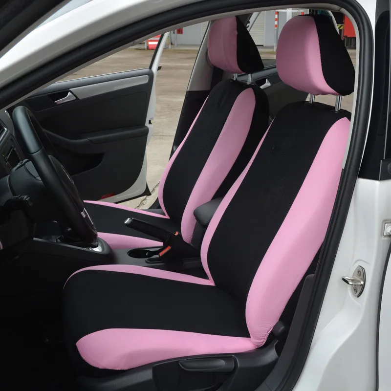 Funda de asiento de coche de ajuste Universal, accesorios de Interior, funda  de cojín de asiento de coche, rosa, Protector de asiento de coche de  estilo, envío gratis - AliExpress