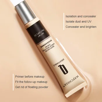 

Liquid Concealer Foundation Long Lasting Face Oil Control Acne Marks Invisible Pores Women Fashion Face Cosmetics Makeup TSLM1