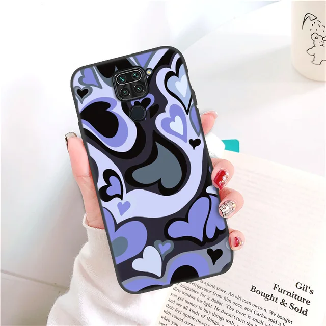 Redmi Note 9 Case For Xiaomi Redmi Note 10 Pro Case Love Heart Funda Redmi 9 9T 9A 9C Note 11 8 9 Pro Poco X3 Pro Mi 11T Cover X274