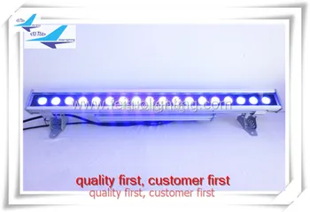 

E-4pcs Stage Led Strip Wall Washer Light IP65 18x18w Rgbwa Uv 6in1 Dot Control Pixed Dmx Led Washer Wall Light