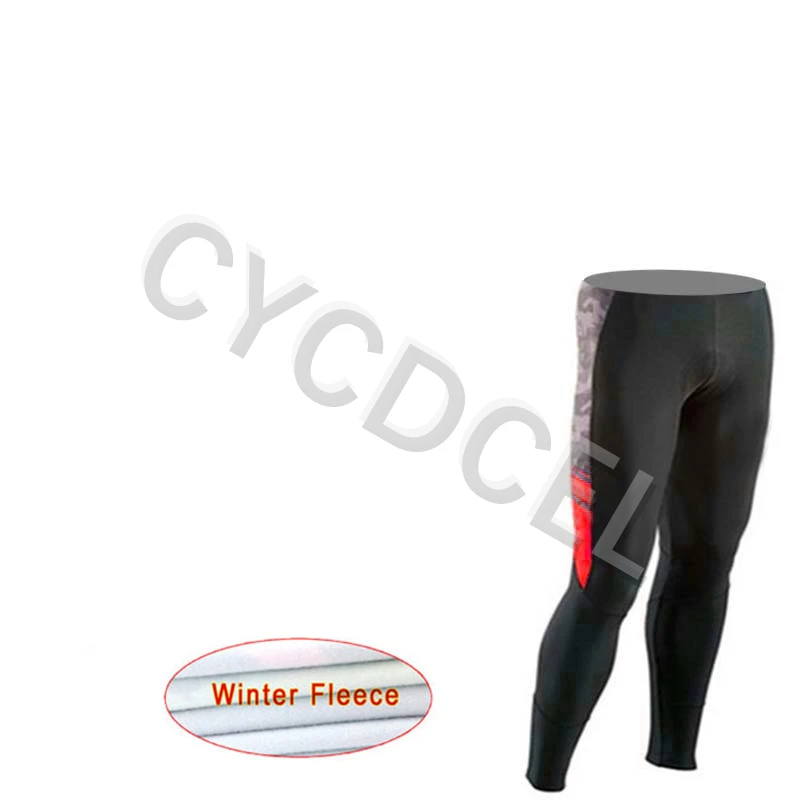 NW Men Winter Cycling Long Pants 16D Gel Pad Bicycle Trousers Bike Culotte Ciclismo Thermal Fleece shockproof Cycling Pants