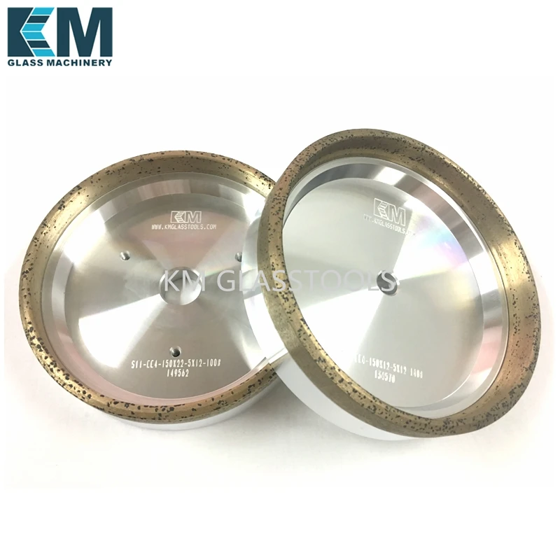 S11-CC4/High Quality!Diamond Cup Wheel(continuous)150xd-5x12mm for Glass Bevelling Machine.products.