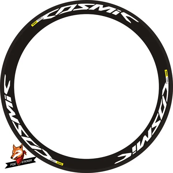 

700C 30/38/45/50/55/60mm Rim Wheel Sticker Cycle Reflective Road Bike Wheels Decal