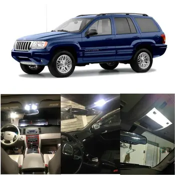 

Interior Led lights For 2004 Jeep Grand Cherokee Liberty TJ Wrangler Dome Light Map Light License plate light