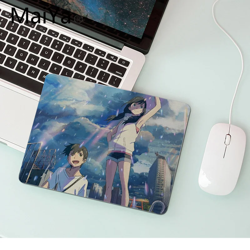 No Lock Edge25x29cm Maiya высокое качество tenki no ko уникальная настольная панель коврик для игровой мыши Лидер продаж подставка под руку мышь - Цвет: No Lock Edge25x29cm