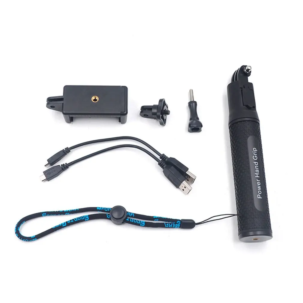 

Selfie Stick USB Output Portable Power 5200mAh Hand Gaip Charger Handheld Self-timer Pole For STARTRC OSMO ACTION Camera