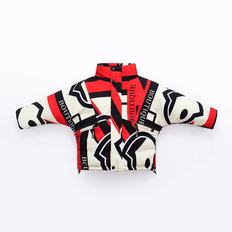 Красный Ski Jacket Children Waterproof Windproof Clothing Kids Ski Pants Boys Girls-30 DEGREE Winter Warm Snowboarding Outdoor Ski Suit - Цвет: Красный