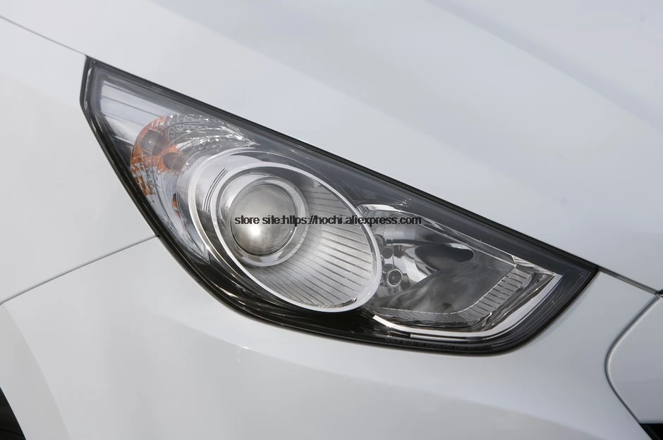 HochiTech для hyundai ix35 2010-2012 ультра яркий SMD белый светодиодный ангельские глазки 2600LM 12 В halo Кольцо Комплект дневной ходовой светильник DRL